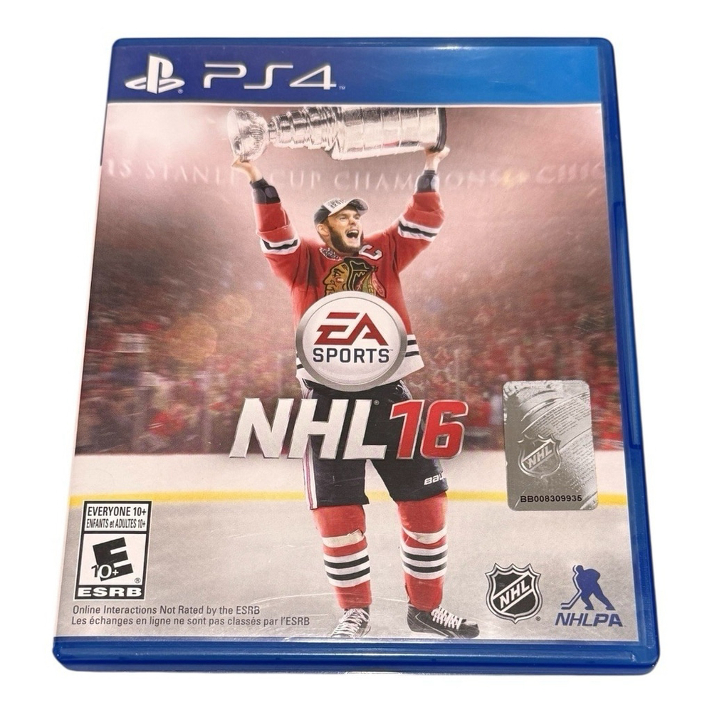 NHL 16 Sony PlayStation 4 PS4 Hockey Video Game EA Sports Complete Rated E10+